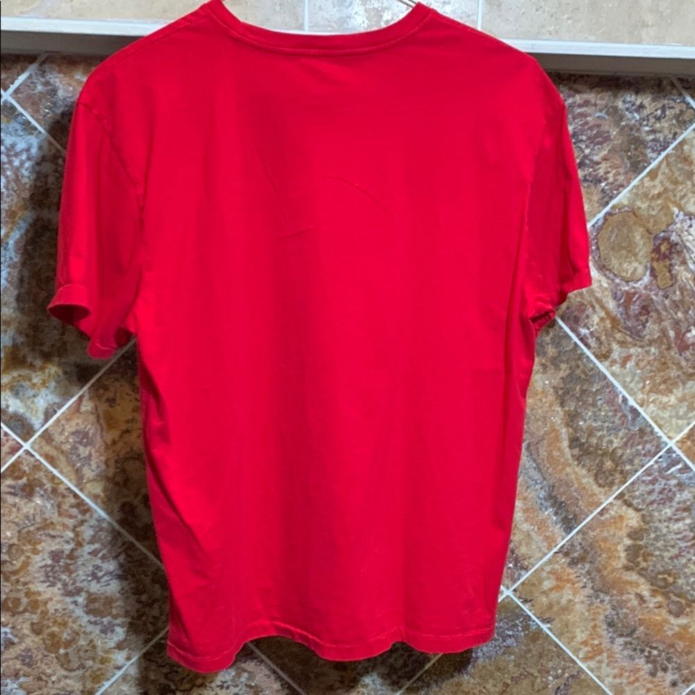 Polo by Ralph Lauren Men's Jersey Crewneck T-Shirt Bright Red Size Large - Picture 4 of 8